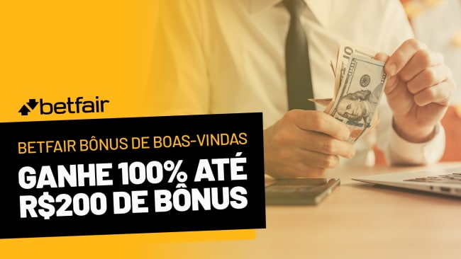 🤑Betfair Bônus de boas-vindas | Ganhe 100% até R$200 de BÔNUS na Betfair Sports